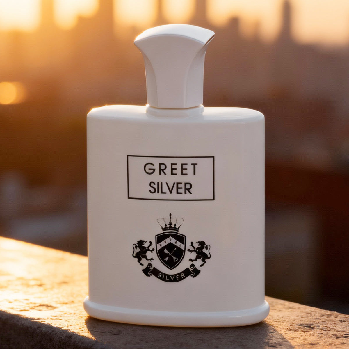 Greet Silver Spray Perfume Eau De Parfum For Men - 100ML/3.4FL.OZ.