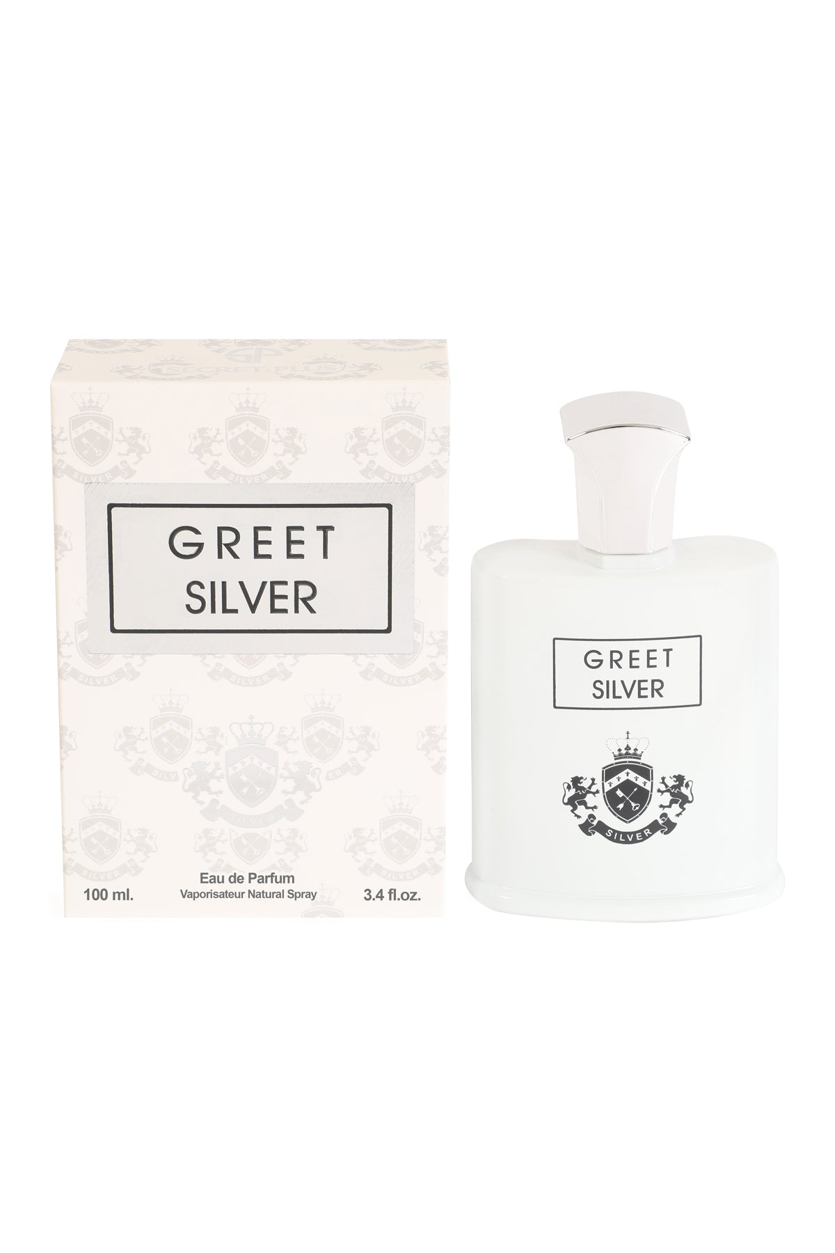 Greet Silver Spray Perfume Eau De Parfum For Men - 100ML/3.4FL.OZ.