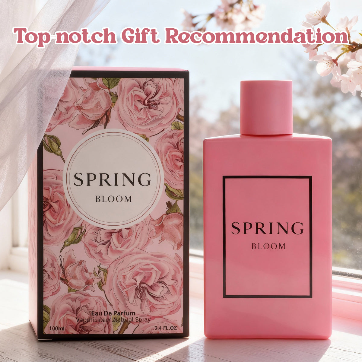 Spring Bloom Spray Perfume Eau De Parfum For Women - 100ML/3.4FL.OZ.