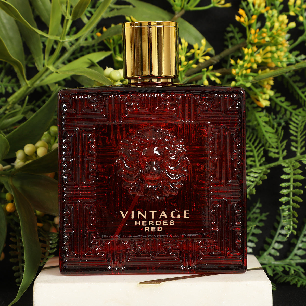 Vintage Heroes Red Spray Cologne Eau De Parfum For Men - 100ML/3.4 FL.OZ.
