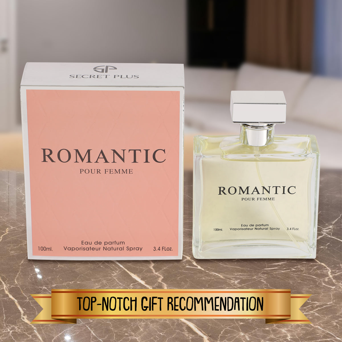 Romantic Spray Perfume Eau De Parfum For Women - 100ML/3.4 FL.OZ./3PCS