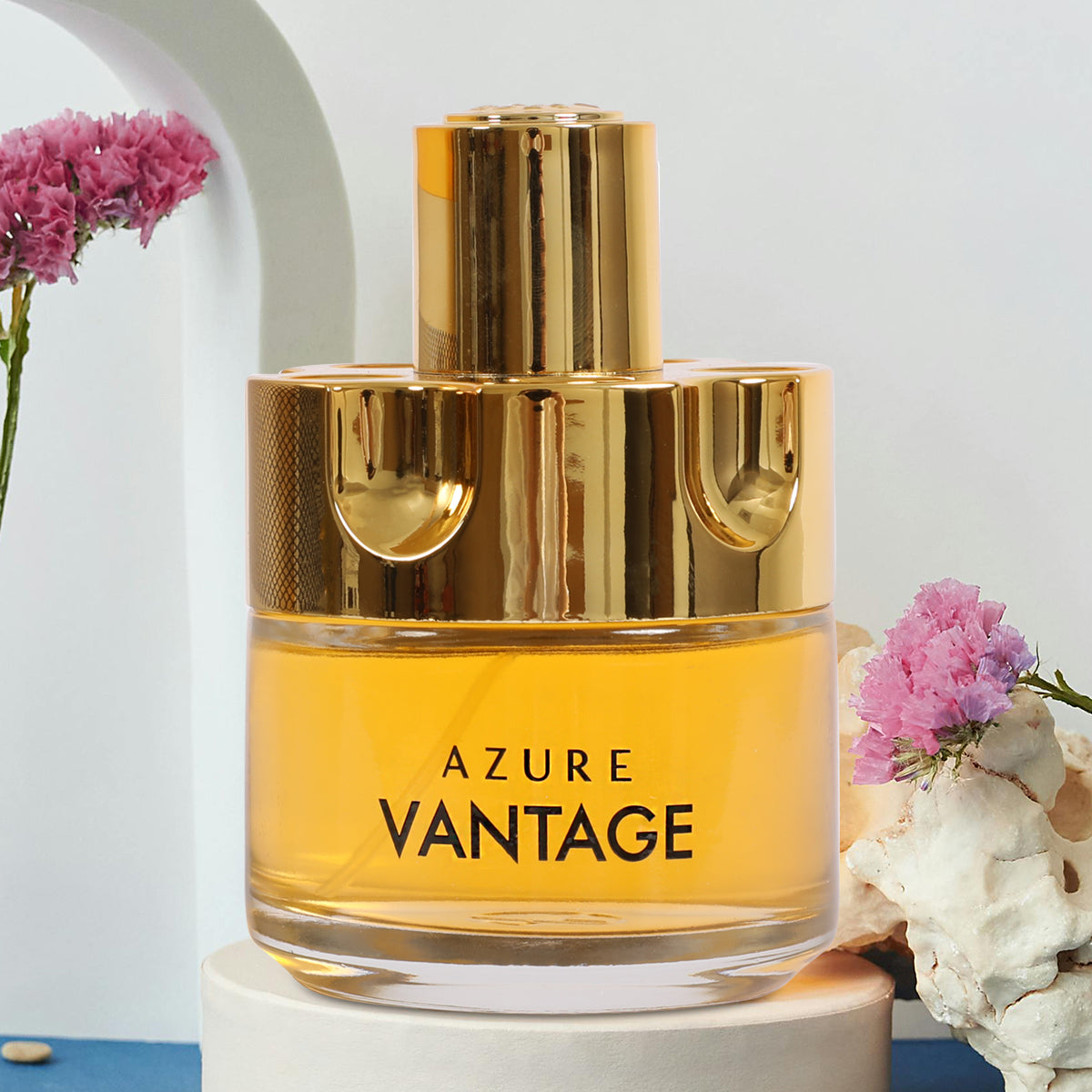 Azure Vantage Spray Cologne Eau De Parfum For Men - 100ML/3.4 FL.OZ.