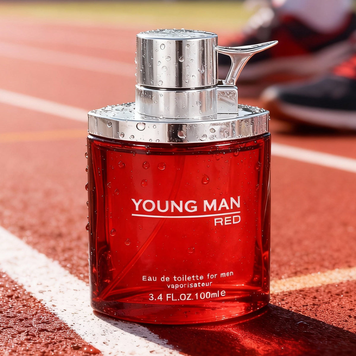 Young Man Red Spray Perfume Eau De Parfum For Men - 100ML/3.4FL.OZ.