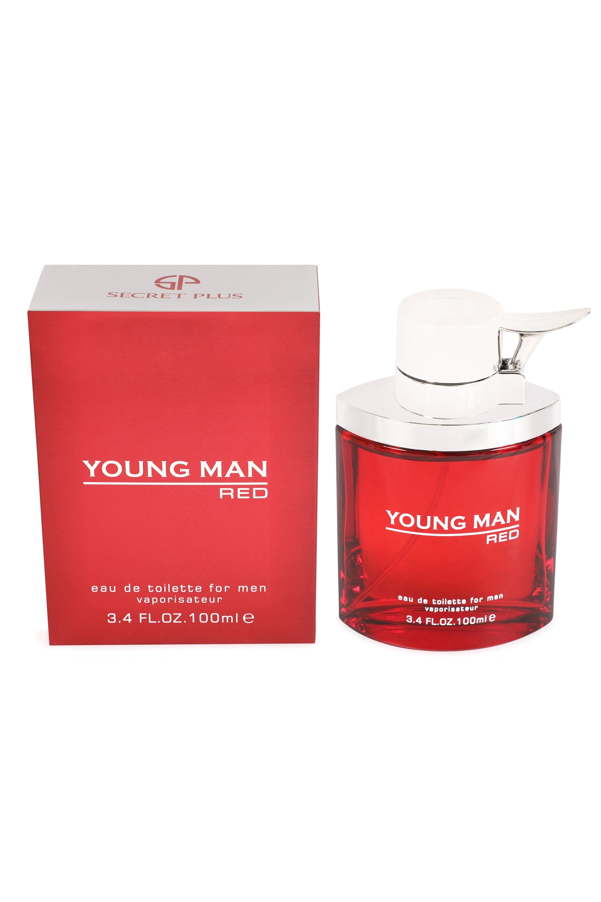 Young Man Red Spray Perfume Eau De Parfum For Men - 100ML/3.4FL.OZ.