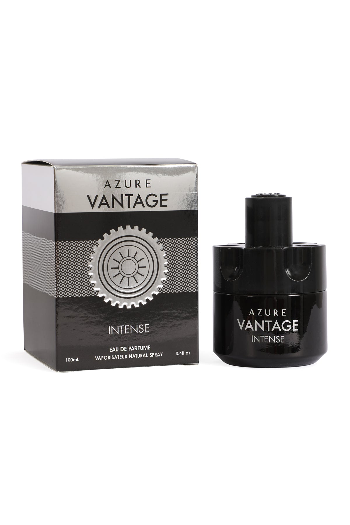 Azure Vantage Intense Spray Cologne Eau De Parfum For Men - 100ML/3.4 FL.OZ.