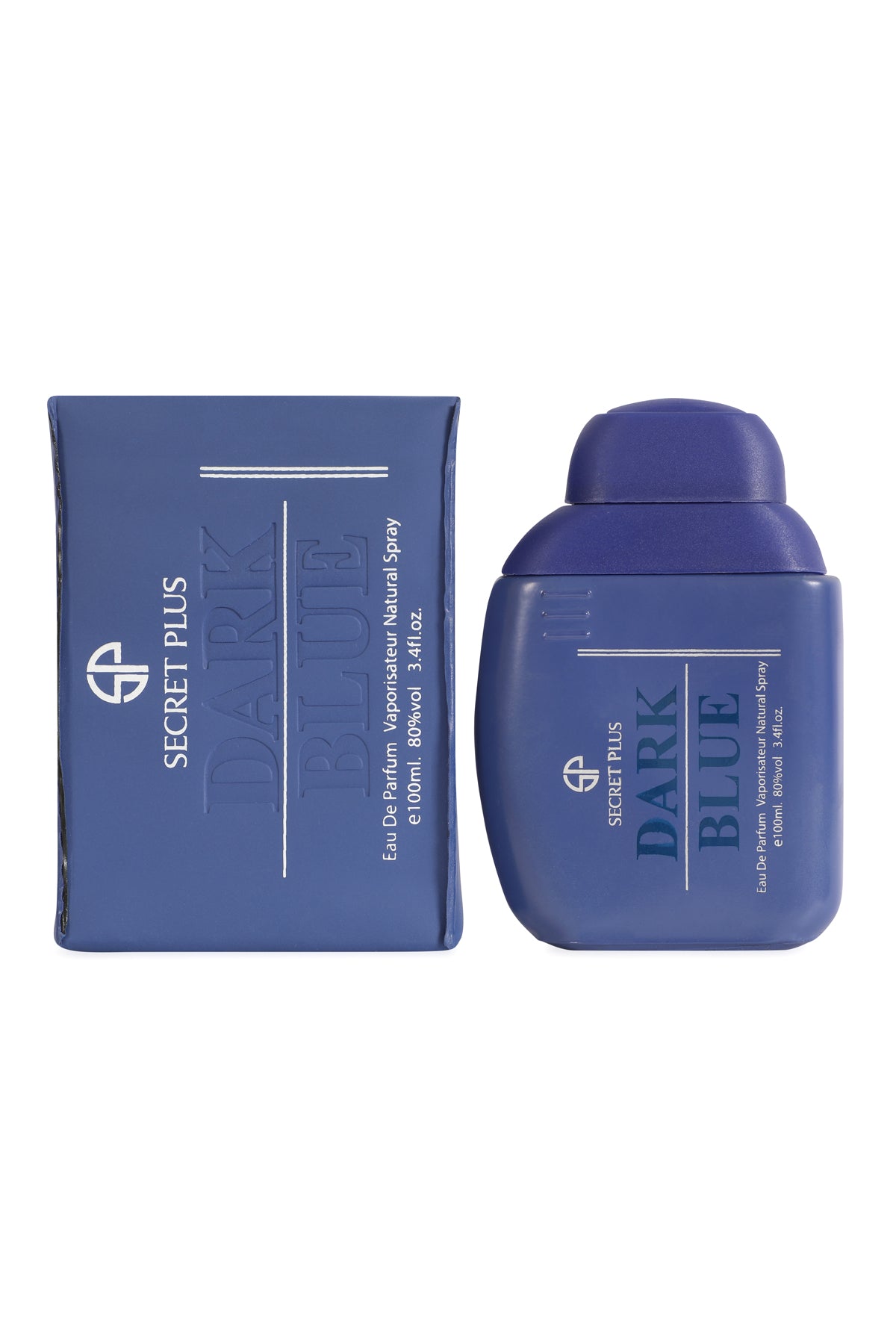 Dark Blue Spray Perfume Eau De Parfum For Men - 100ML/3.4FL.OZ./3PCS
