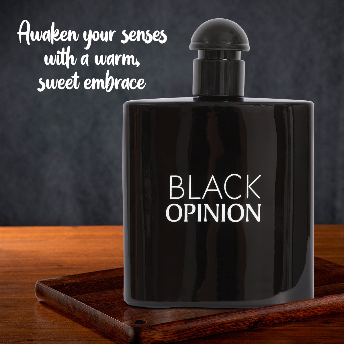 Black Opinion Spray Perfume Eau De Parfum For Women -100ML/3.4 FL.OZ