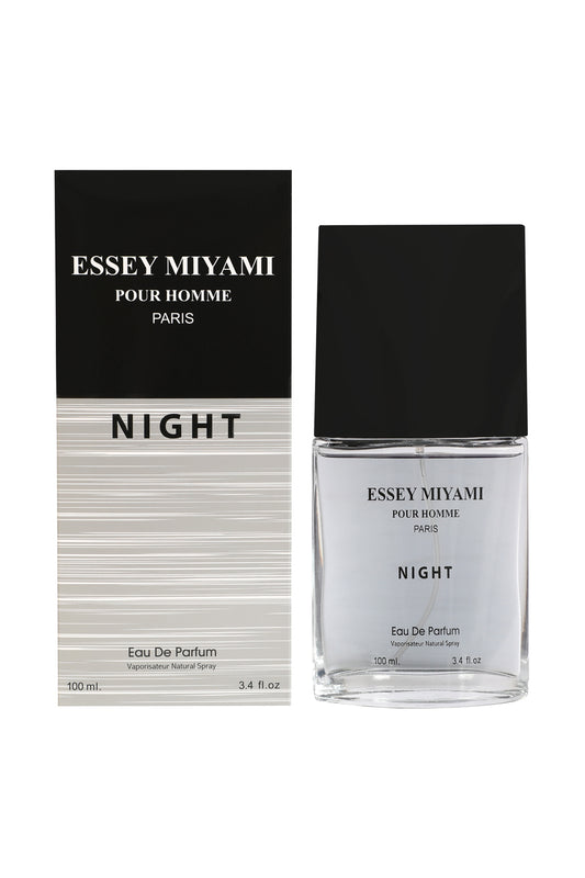 Essey Miyami Paris Night Spray Perfume Eau De Parfum For Men - 100ML/3.4FL.OZ.