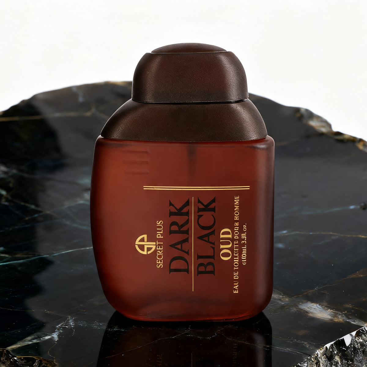 Dark Black Oud Especial Edition Spray Perfume Eau De Toilette For Men - 100ML/3.3 FL.OZ./3PCS