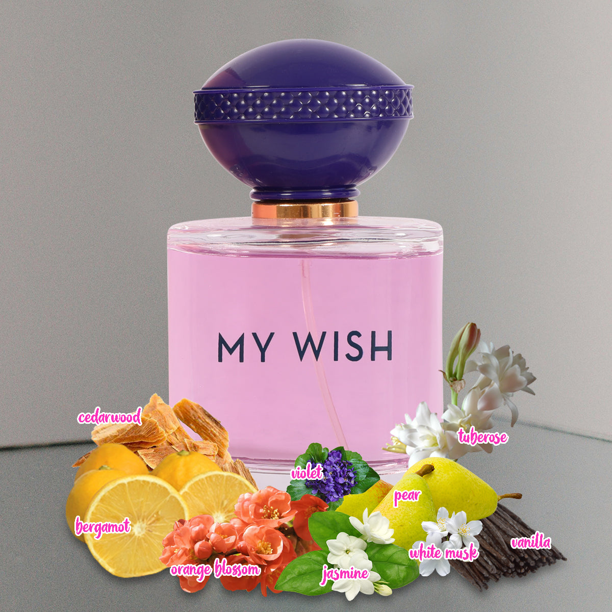 My Wish Spray Perfume Eau De Parfum For Women - 100ML/3.4 FL.OZ.
