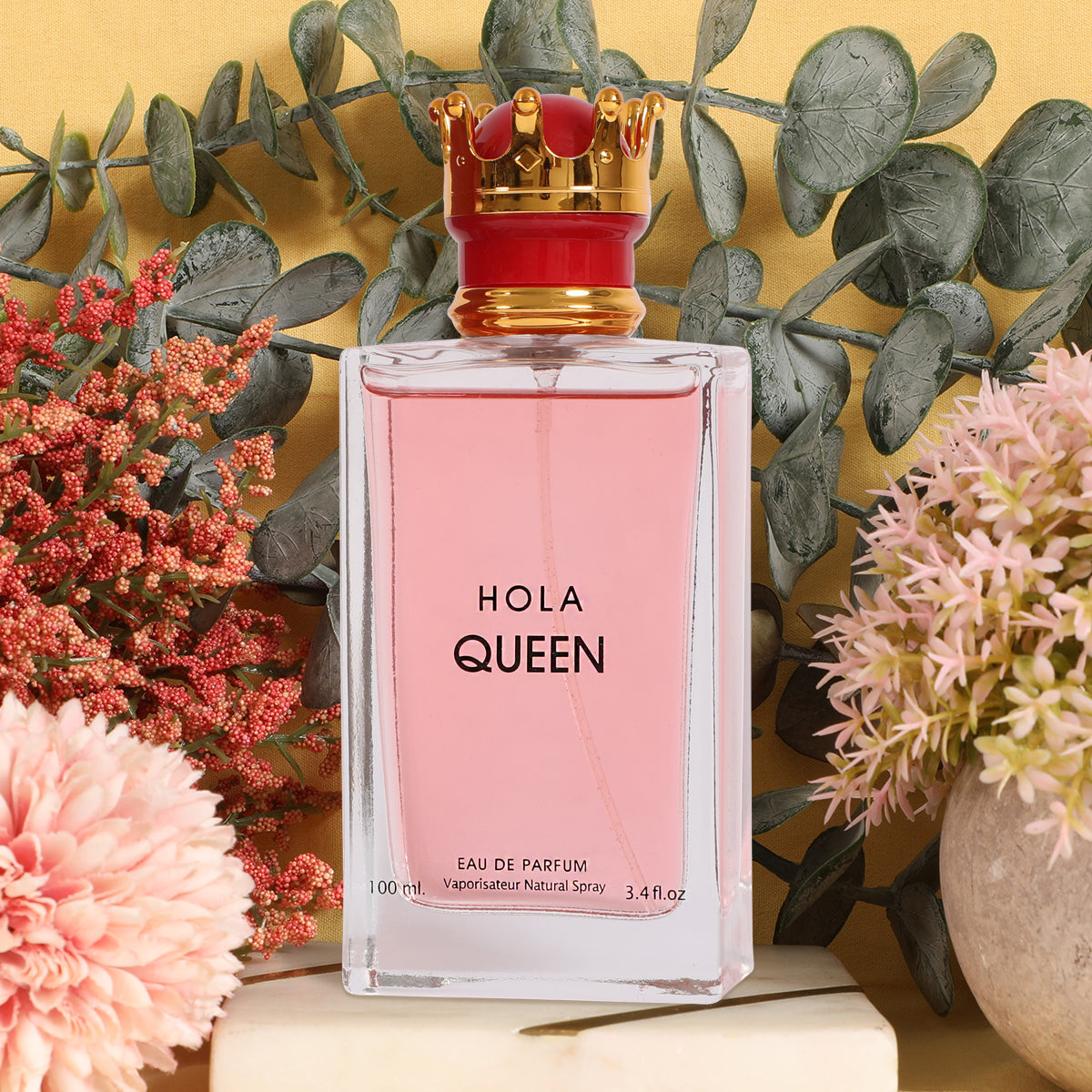 Hola Queen Spray Perfume Eau De Parfum For Women - 100ML/3.4 FL.OZ.