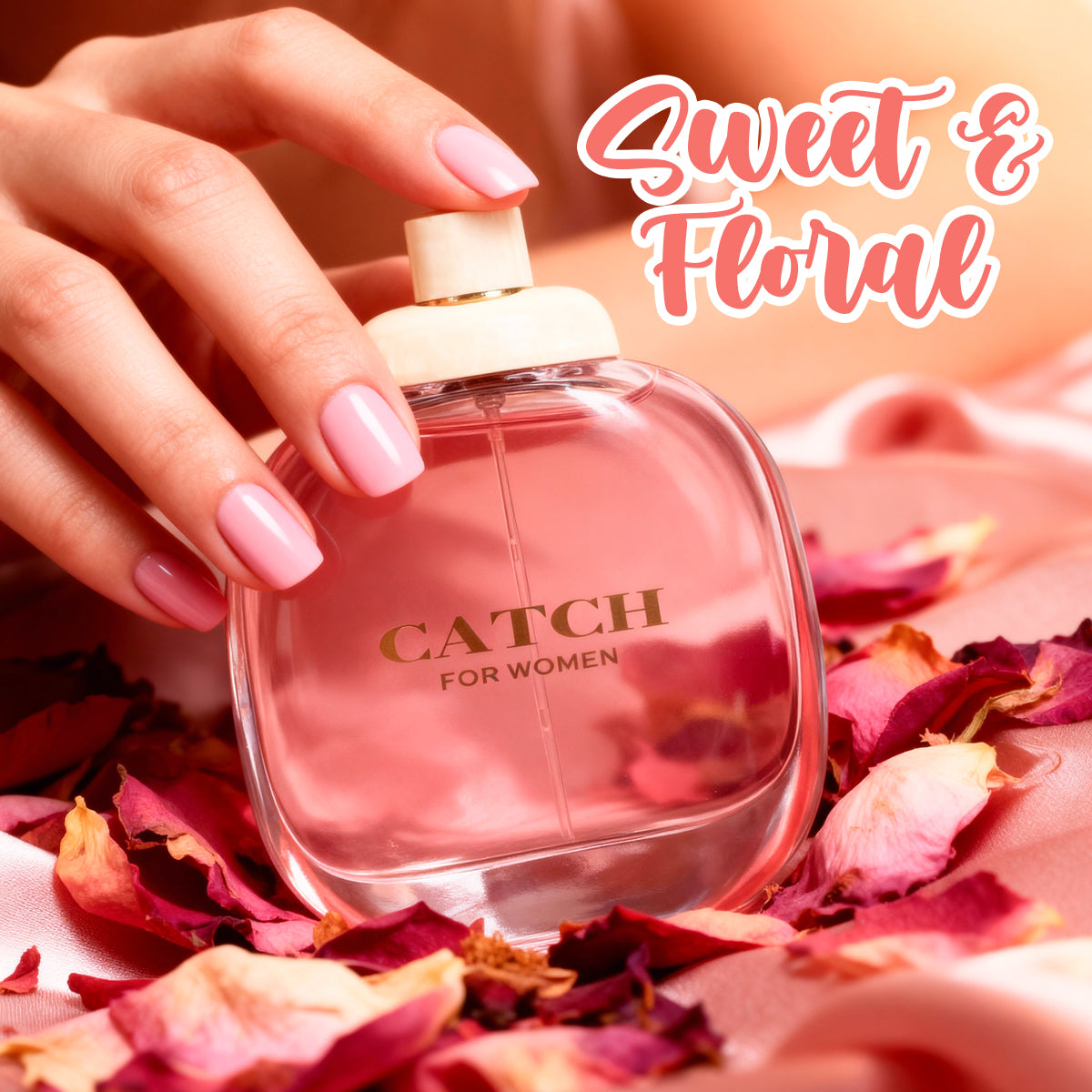 Catch Spray Perfume Eau De Parfum For Women - 100ML/3.4FL.OZ.