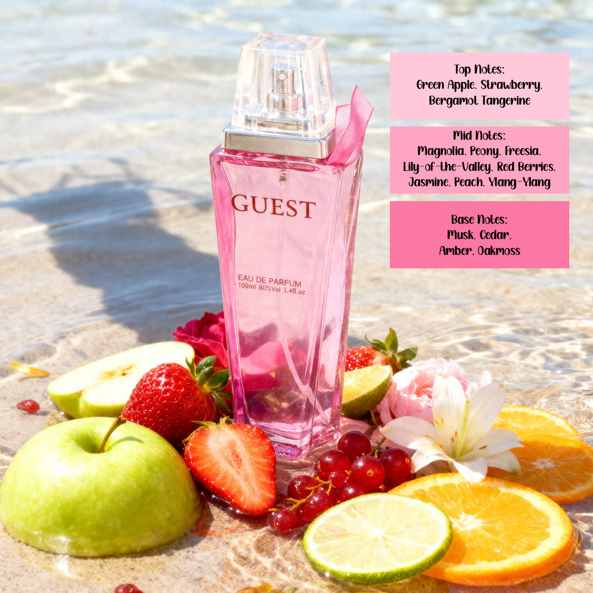 Guest Spray Perfume Eau De Parfum For Women - 100ML/3.4FL.OZ.