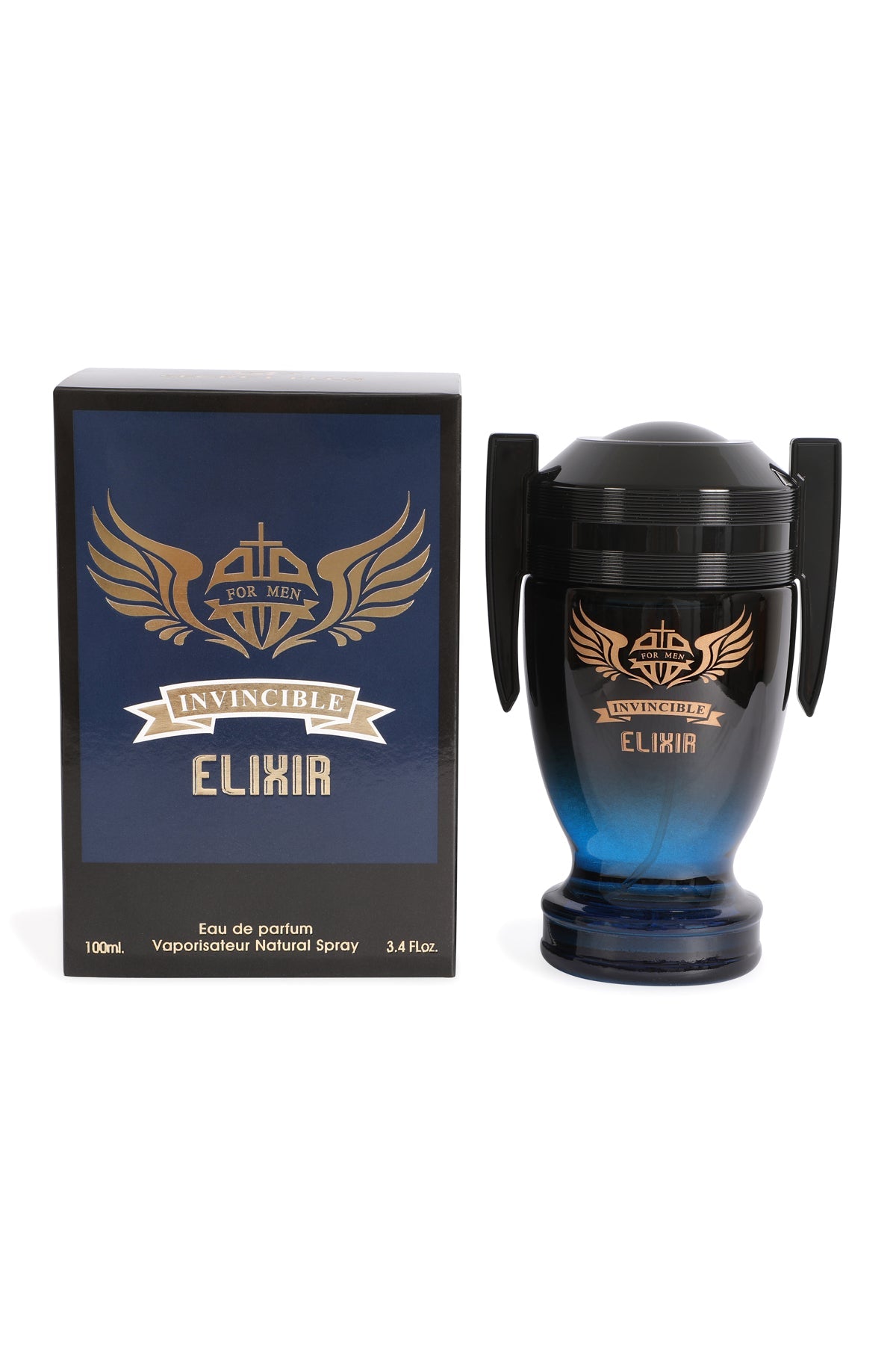 Invincible Elixir Spray Cologne Eau De Parfum For Men - 100ML/3.4 FL.OZ.