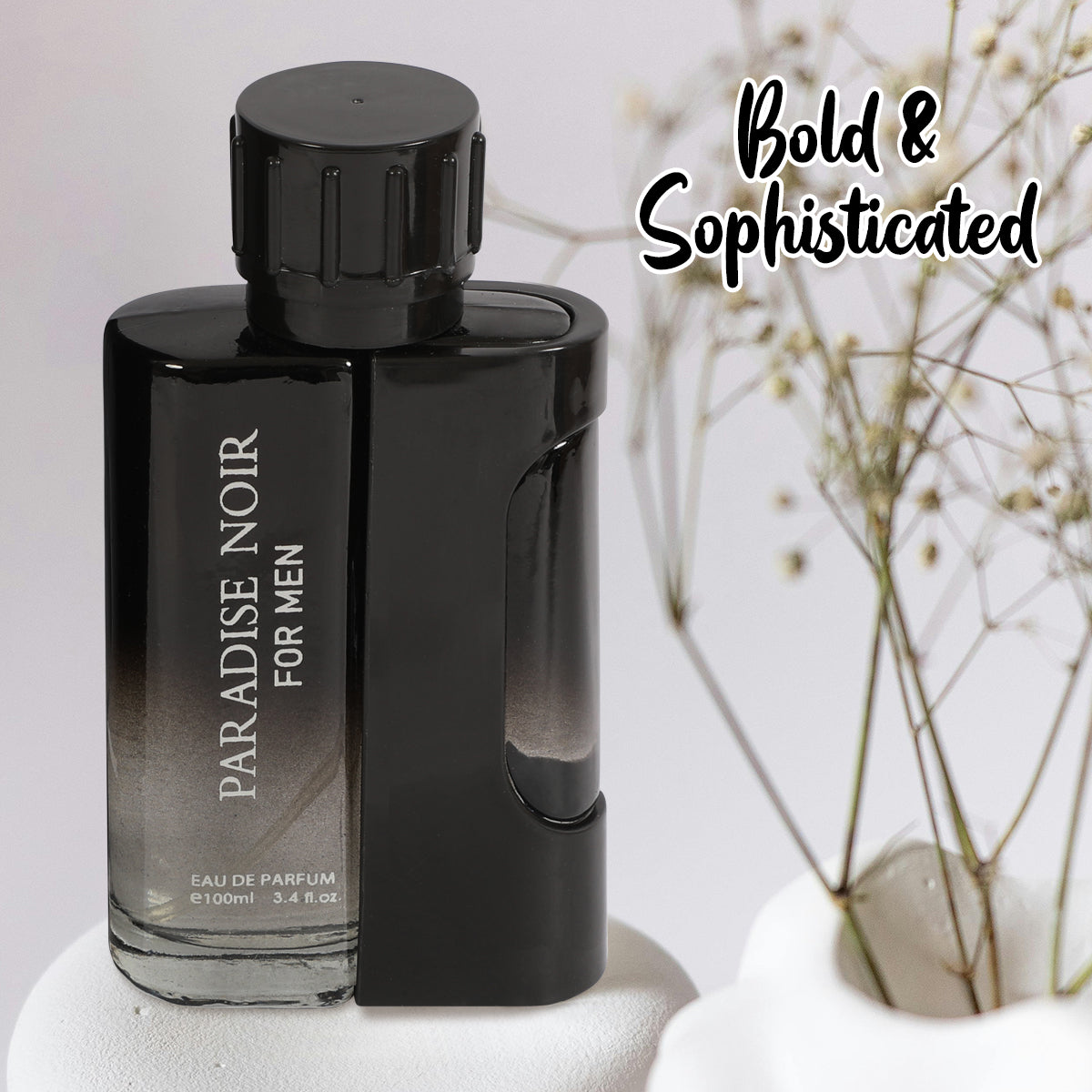 Paradise Noir Spray Perfume Eau De Parfum For Men - 100ML/3.4FL.OZ.