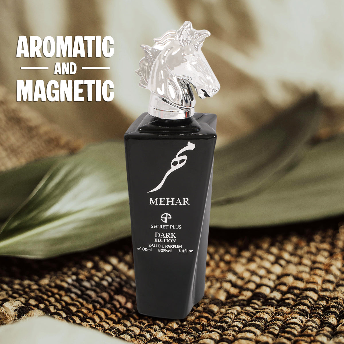 Mehar Dark Edition Spray Perfume Eau De Parfum For Men - 100ML/3.4FL.OZ.