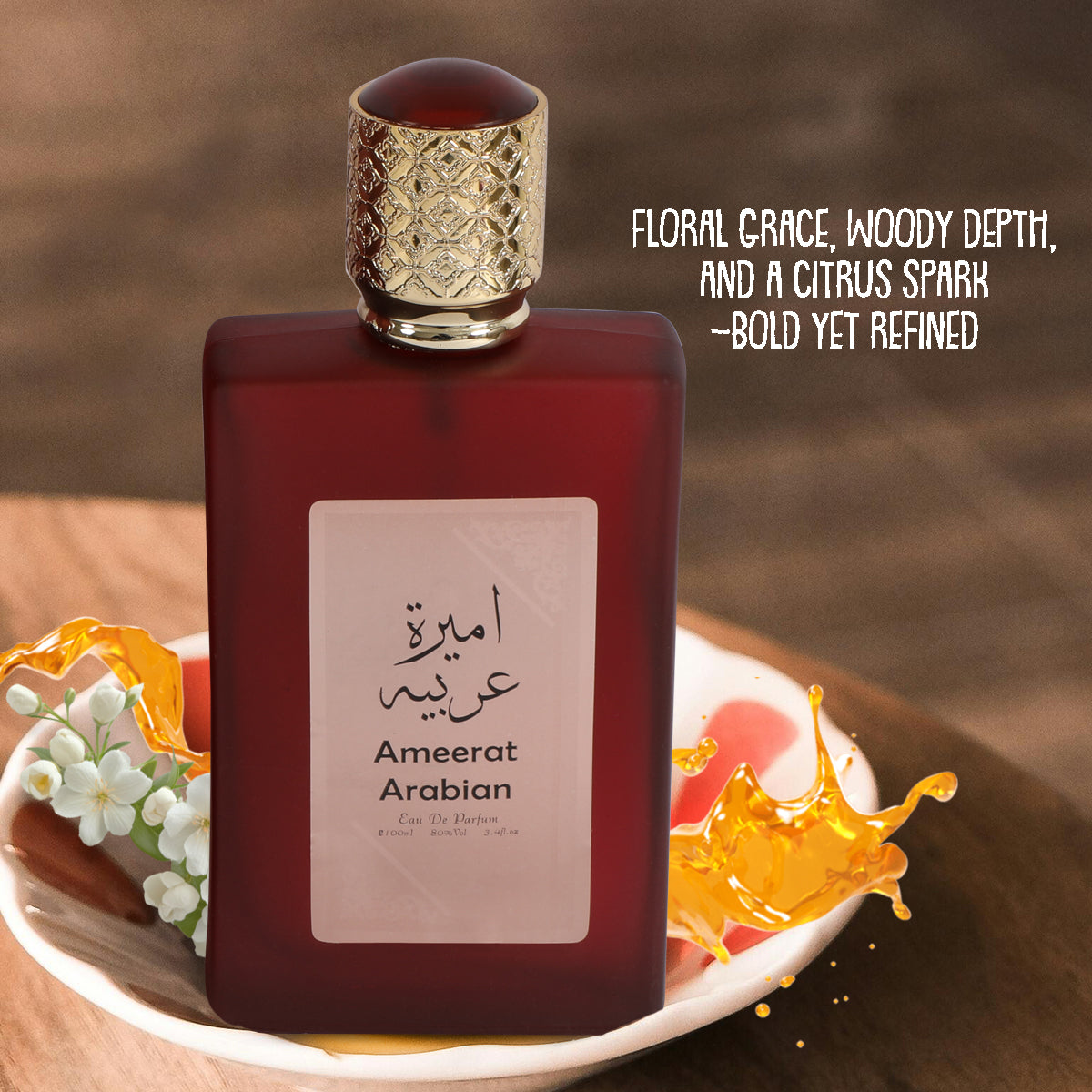 Ameerat Arabian Spray Perfume Eau De Parfum For Men & Women - 100ML/3.4 FL.OZ.