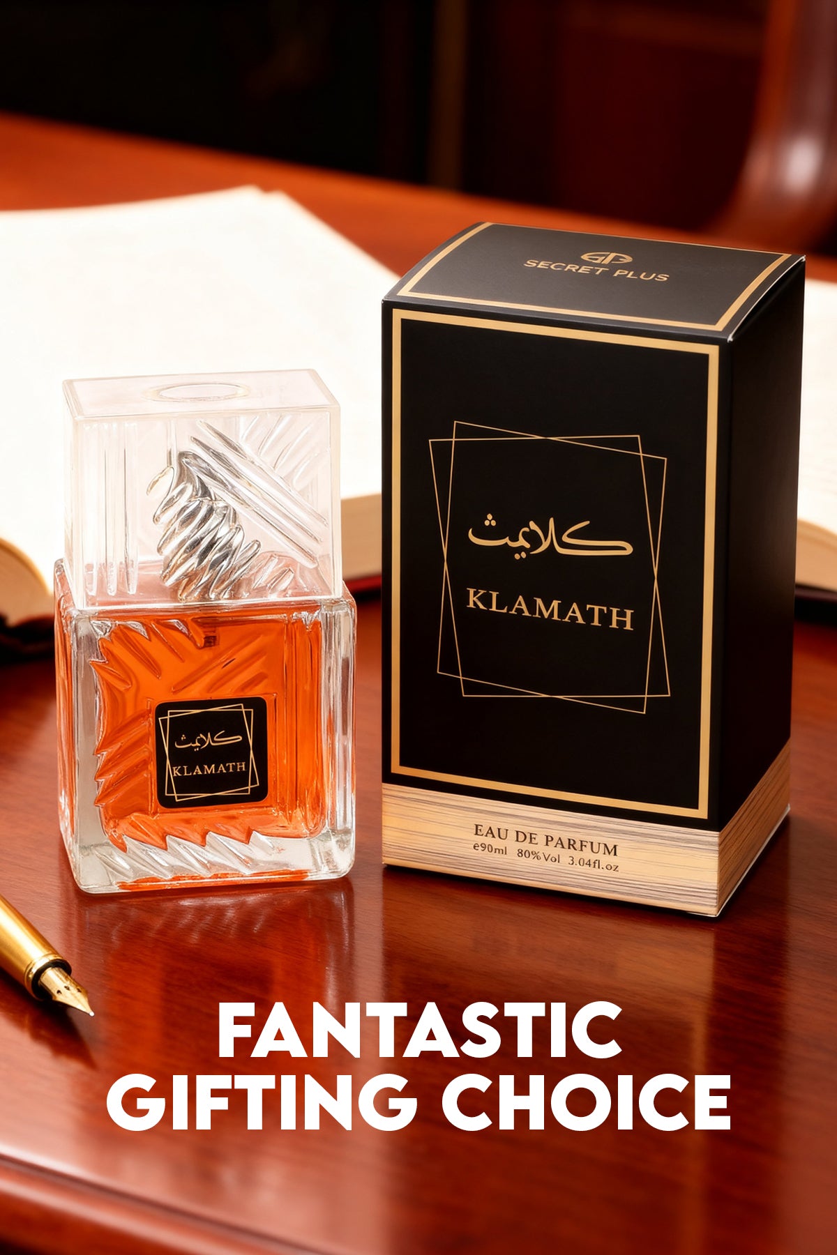 Klamath Spray Perfume Eau De Parfum For Men - 90ML/3.04FL.OZ.