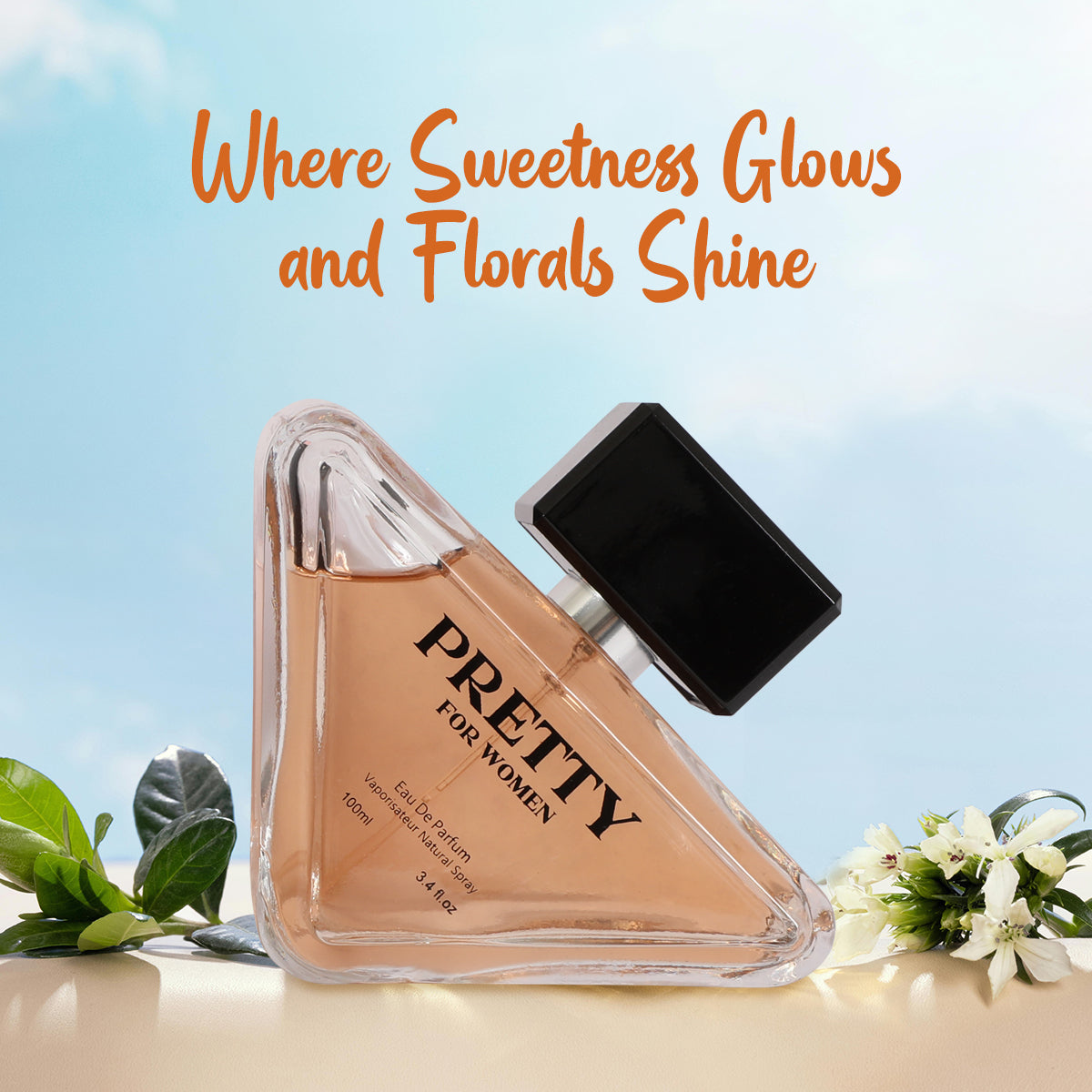 Pretty Spray Perfume Eau De Parfum For Women - 100ML/3.4 FL.OZ