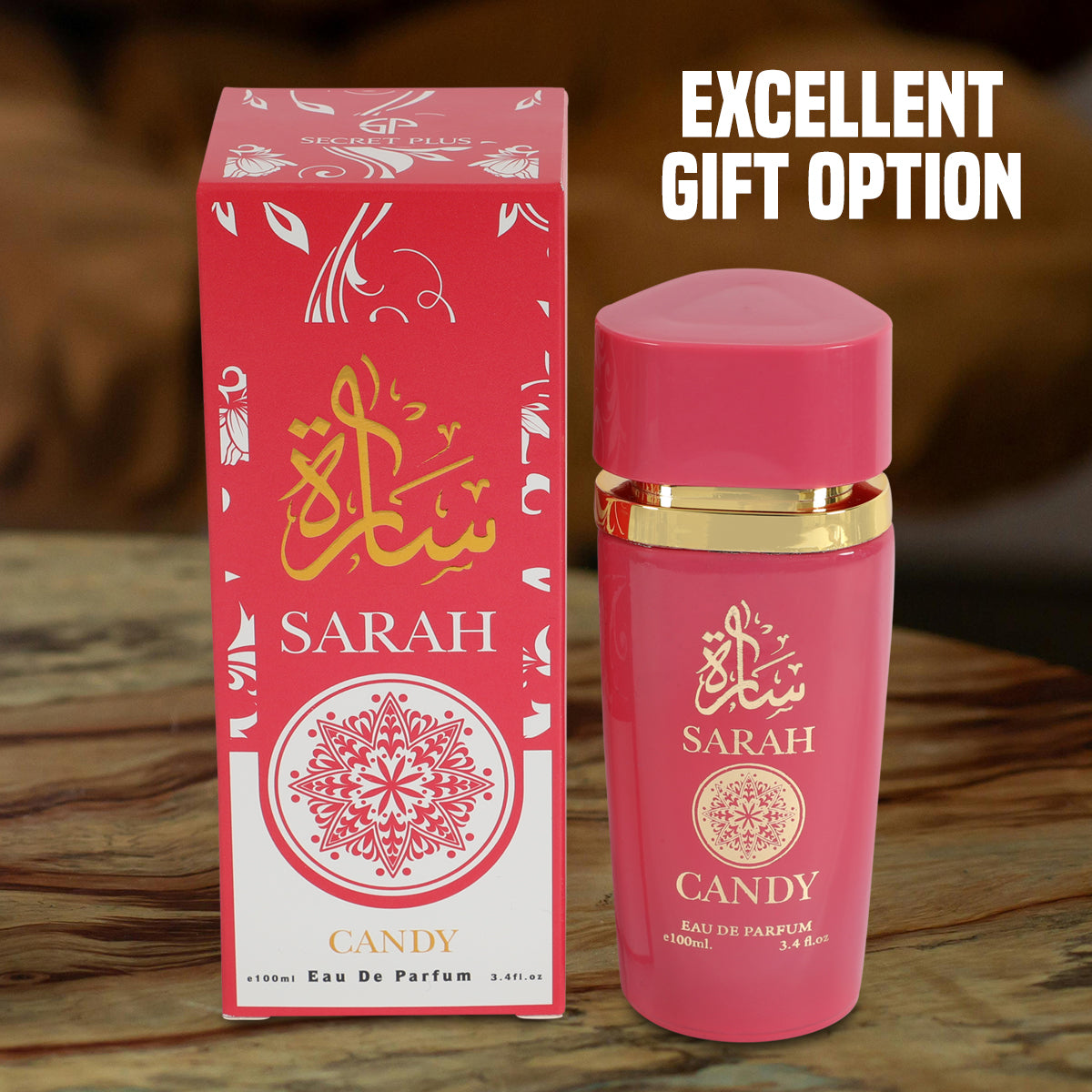 Sarah Candy Spray Perfume Eau De Parfum For Women - 100ML/3.4 FL.OZ./3PCS