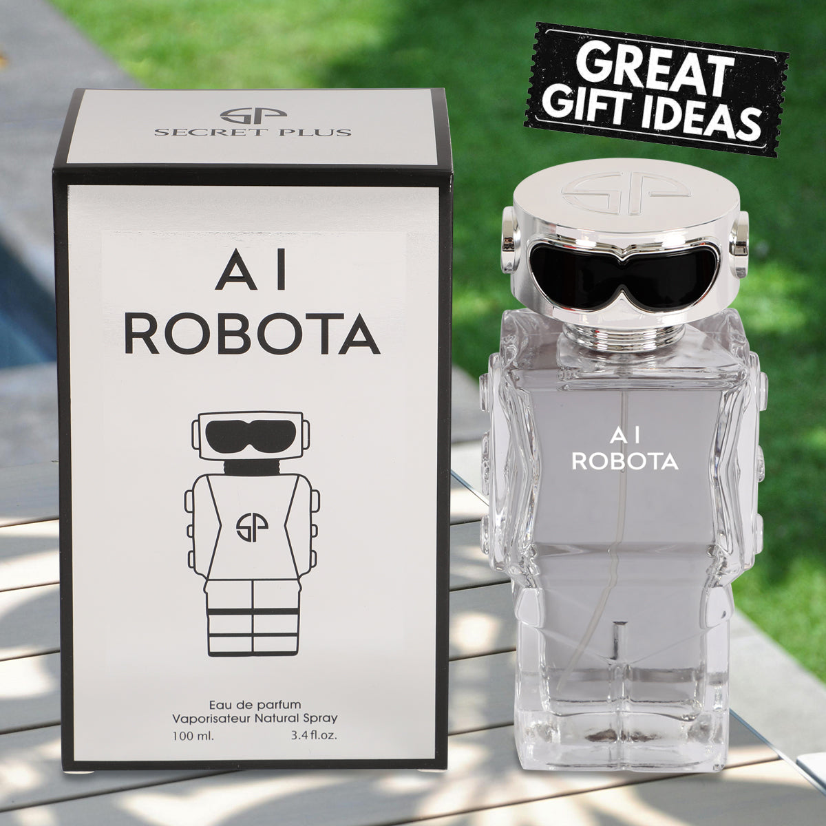 AI Robota Spray Perfume Eau De Parfum For Men - 100ML/3.4FL.OZ.