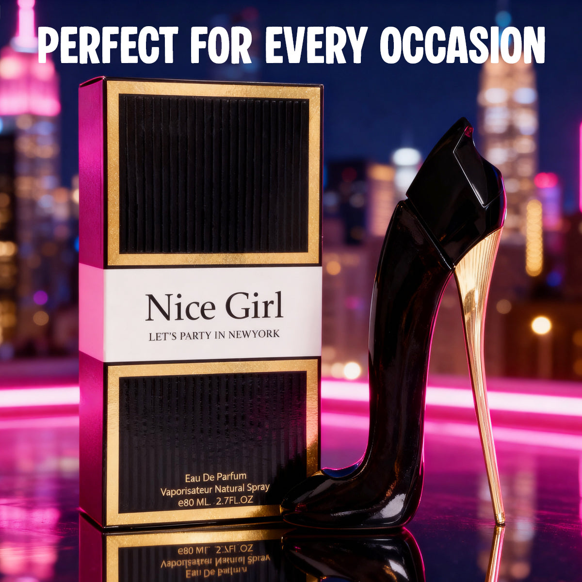 Nice Girl Lets Party In New York Spray Perfume Eau De Parfum For Women - 80ML/2.7FL.OZ