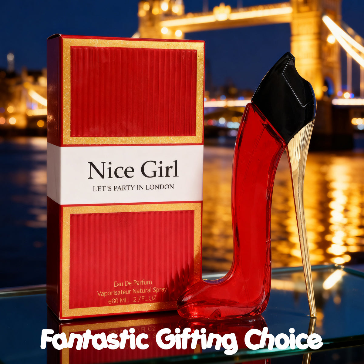 Nice Girl Lets Party In London Spray Perfume Eau De Parfum For Women - 80ML/2.7FL.OZ.