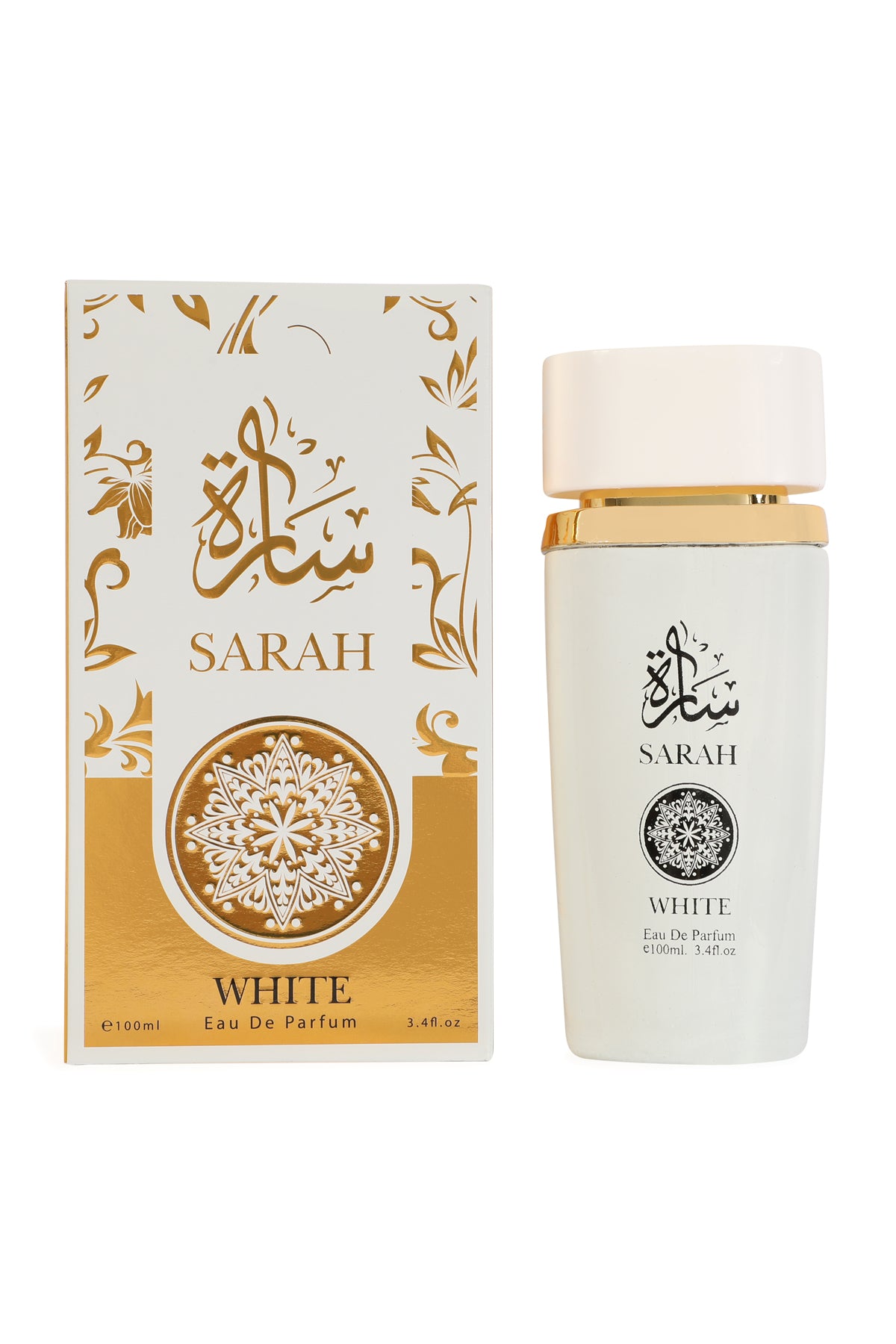 Sarah White Spray Perfume Eau De Parfum For Women - 100ML/3.4 FL.OZ.
