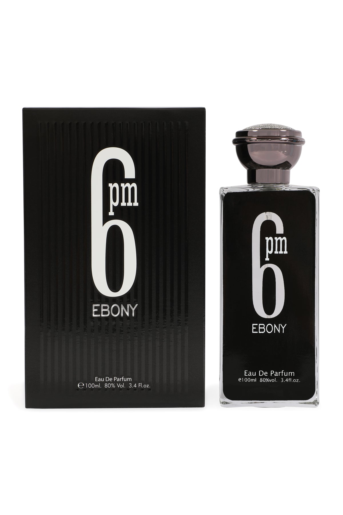 6PM Ebony Spray Perfume Eau De Parfum For Men - 100ML/3.4 FL.OZ.