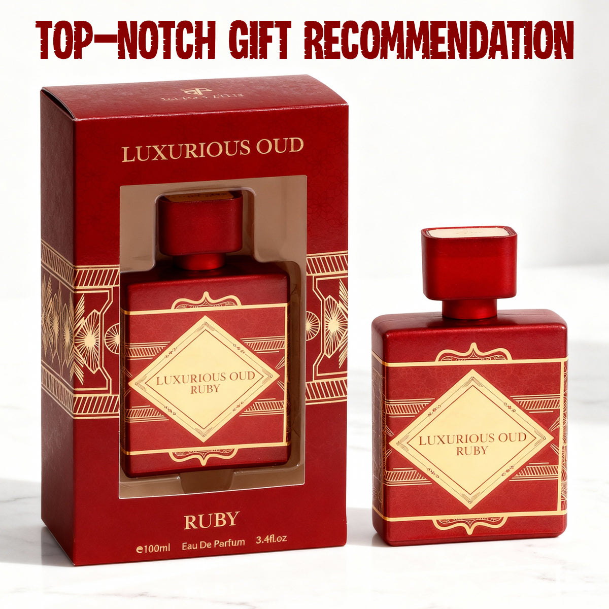 Luxurious Oud Ruby Spray Perfume Eau De Parfum For Women - 100ML/3.4FL.OZ.