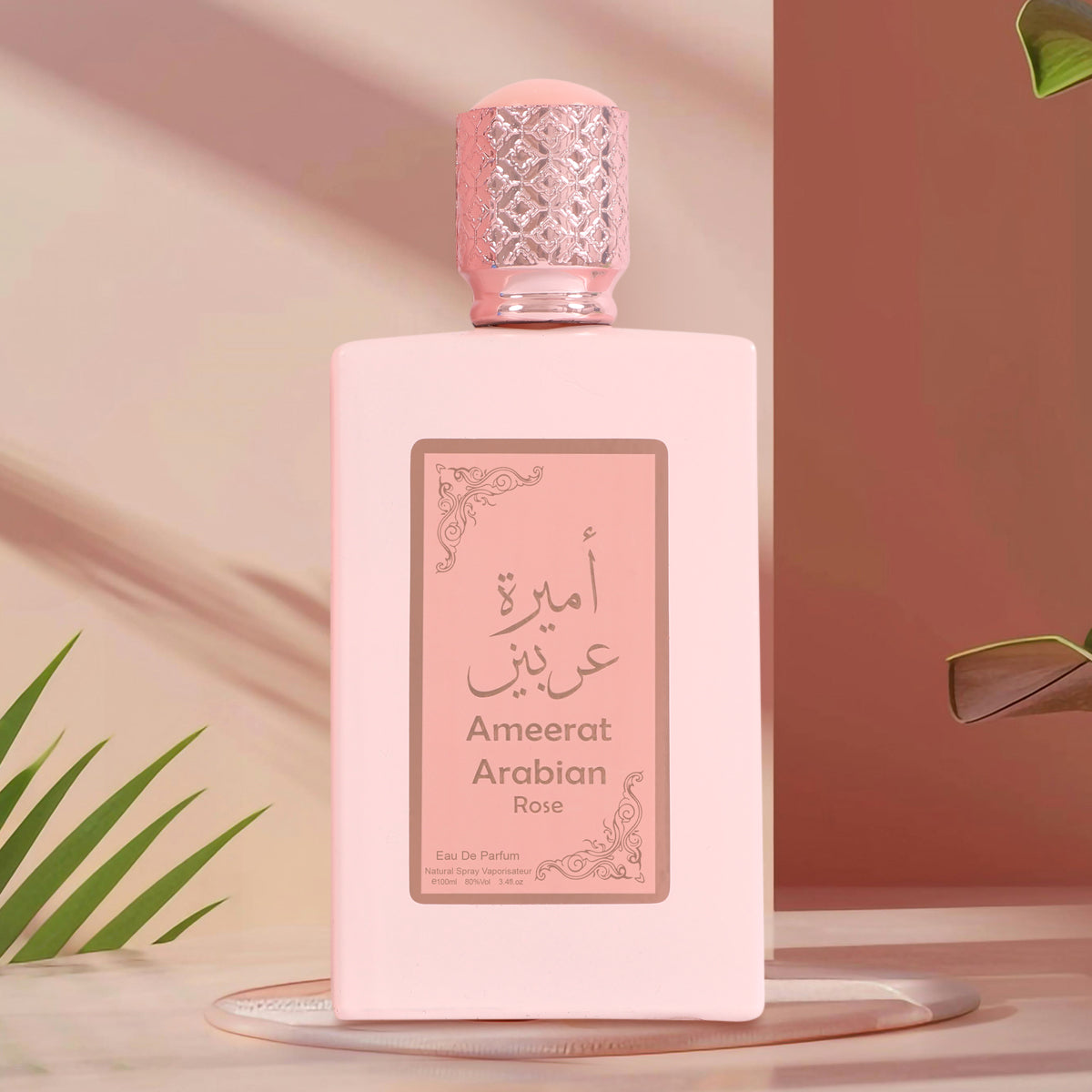 Ameerat Arabian Rose Spray Perfume Eau De Parfum For Women - 100ML/3.4FL.OZ.