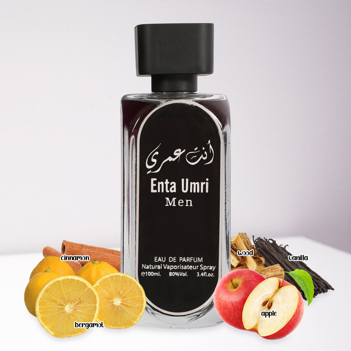 Enta Umri Spray Perfume Eau De Parfum For Men - 100ML/3.4FL.OZ.