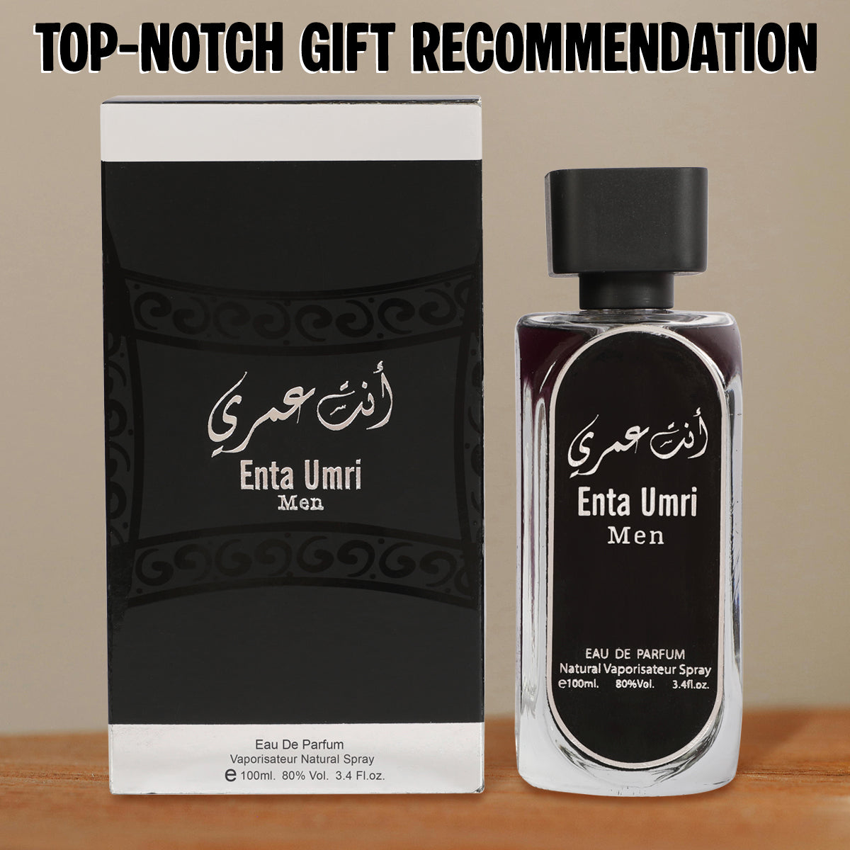Enta Umri Spray Perfume Eau De Parfum For Men - 100ML/3.4FL.OZ.