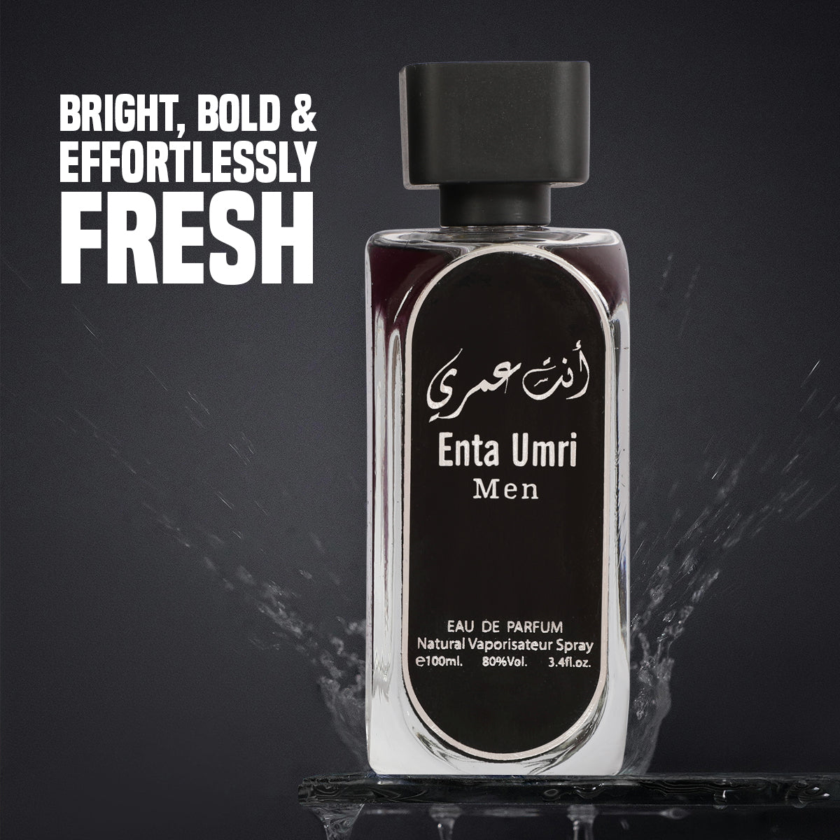 Enta Umri Spray Perfume Eau De Parfum For Men - 100ML/3.4FL.OZ.