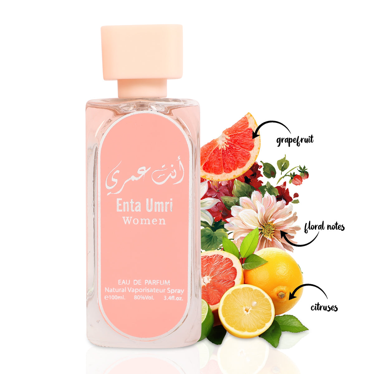 Enta Umri Spray Perfume Eau De Parfum For Women - 100ML/3.4FL.OZ.