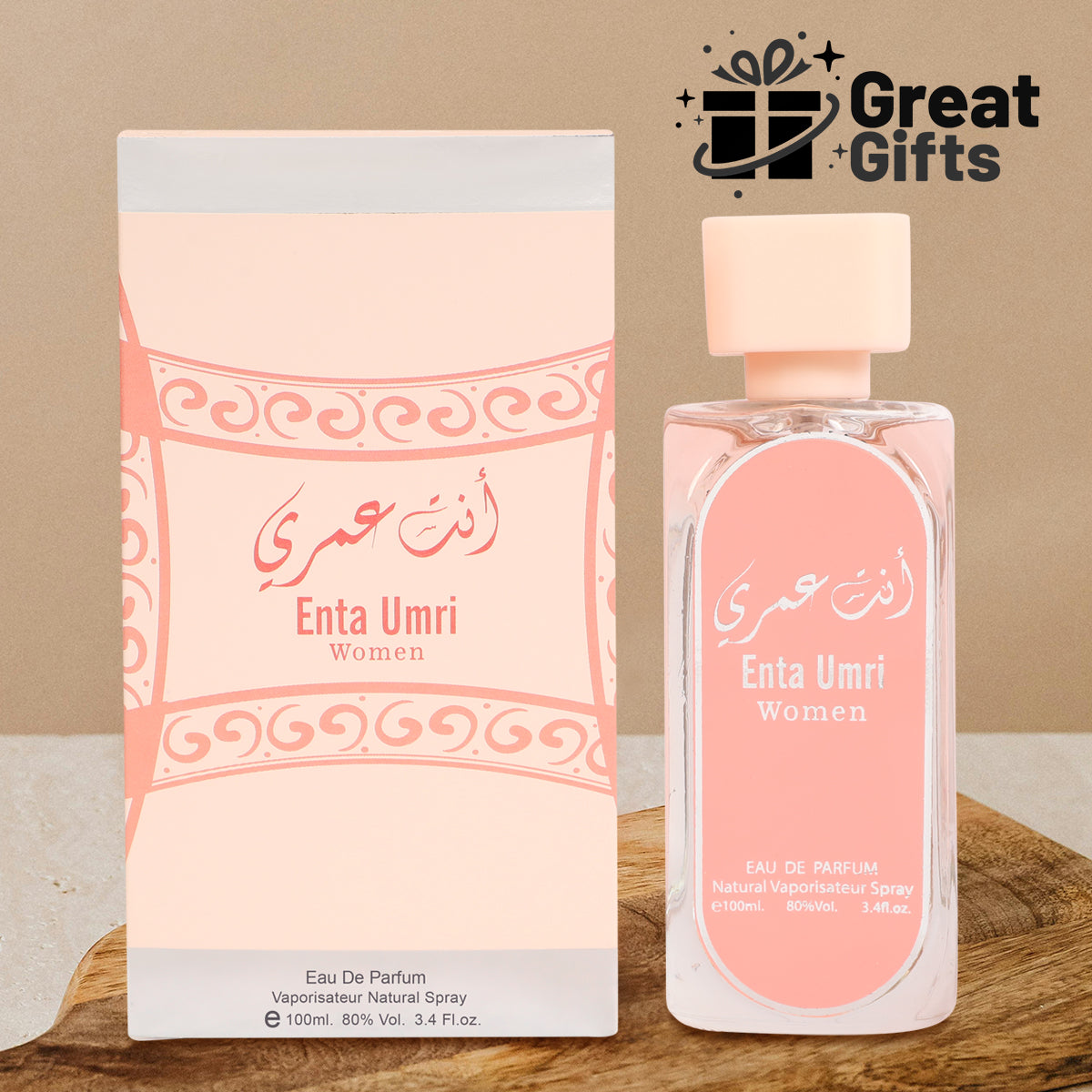 Enta Umri Spray Perfume Eau De Parfum For Women - 100ML/3.4FL.OZ.