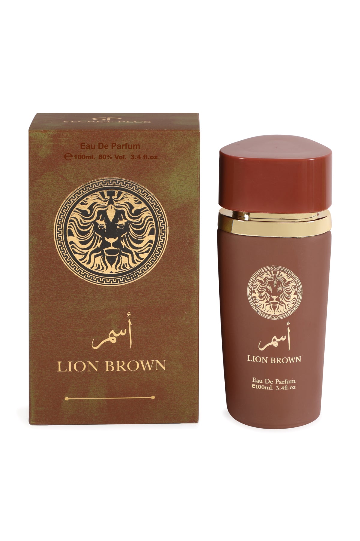 Lion Brown Spray Perfume Eau De Parfum For Men - 100ML/3.4FL.OZ