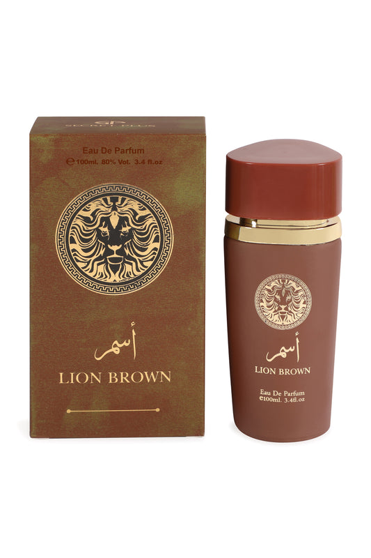 Lion Brown Spray Perfume Eau De Parfum For Men - 100ML/3.4FL.OZ