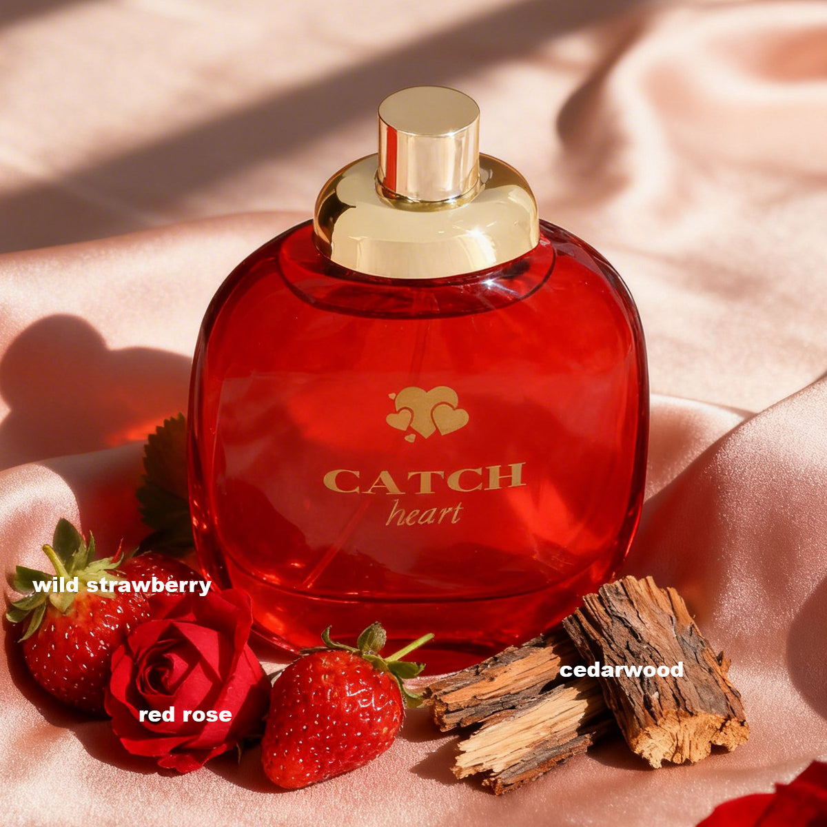 Catch Heart Spray Perfume Eau De Parfum For Women - 100ML/3.4FL.OZ./3PCS