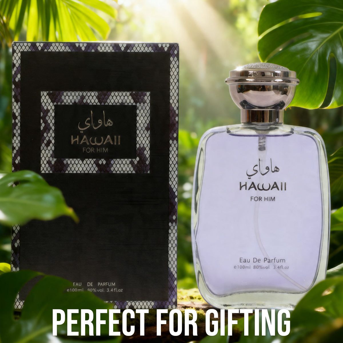 Hawaii For Him Spray Perfume Eau De Parfum For Men - 100ML/3.4FL.OZ.