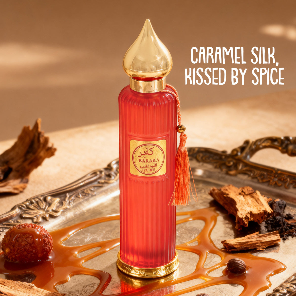 Baraka Lychee Spray Perfume Eau De Parfum For Women - 100ML/3.4FL.OZ.