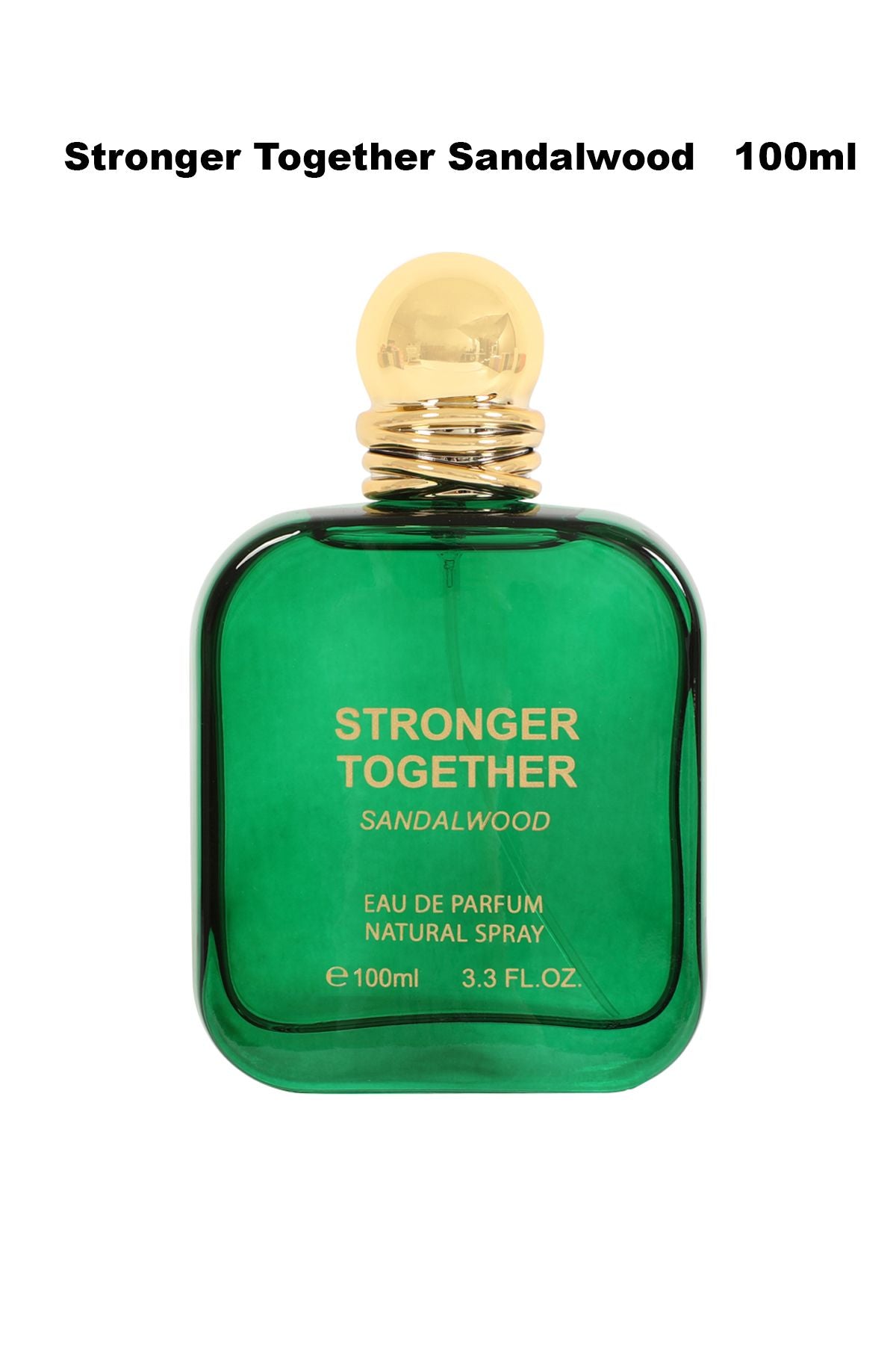 Stronger Together Sandalwood Spray Perfume Eau De Parfum For Men And Women 100ML/3.3FL.OZ.