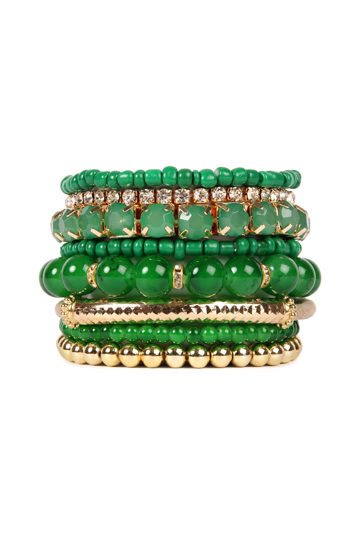 Multi Beads Stretch Bracelet