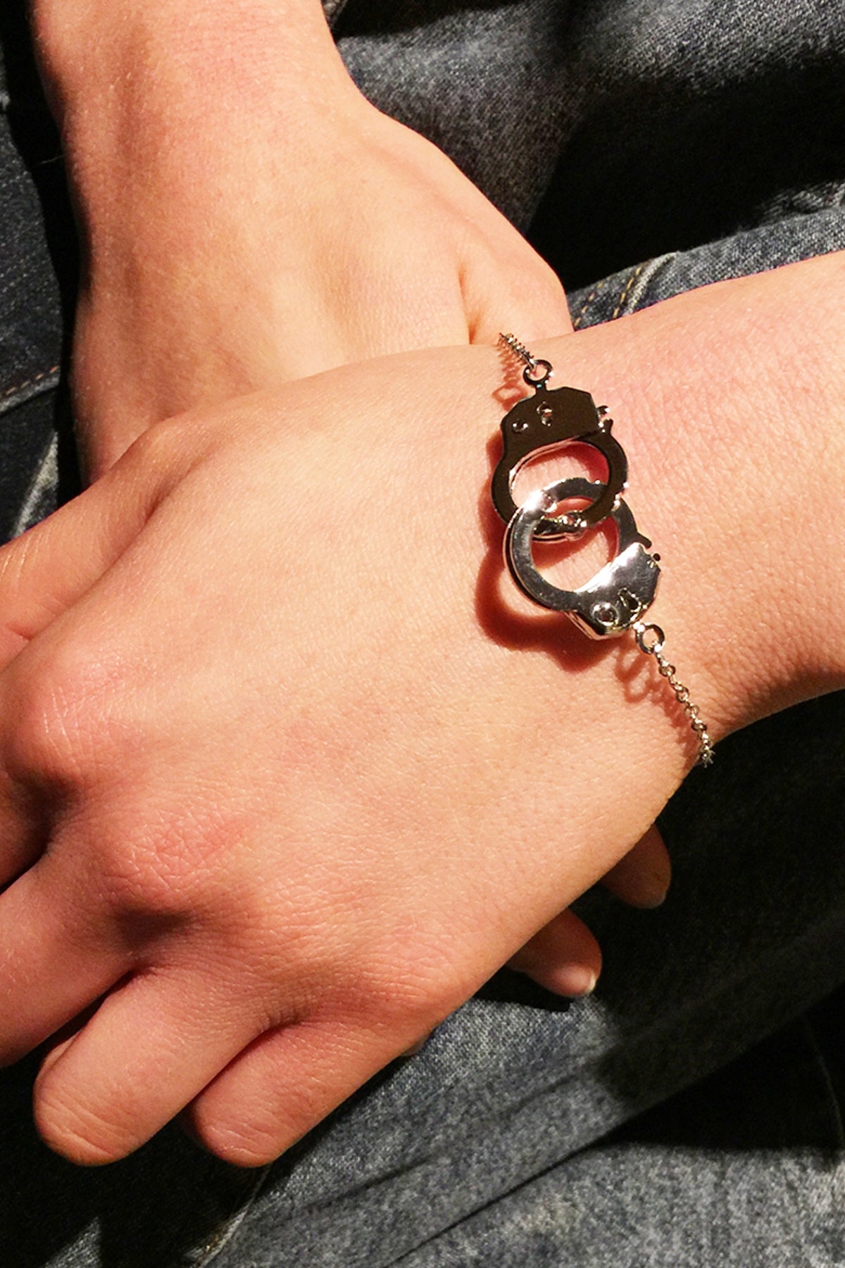 Handcuff Charm Bracelet