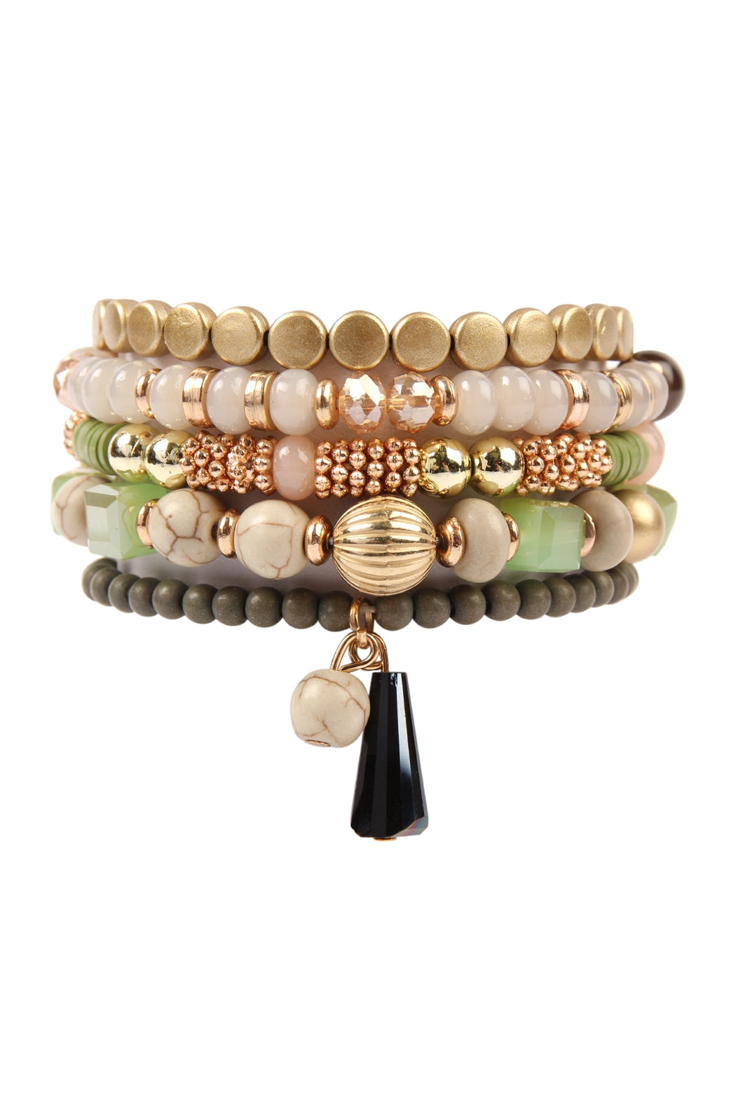 Multibeads Stretch Bracelet