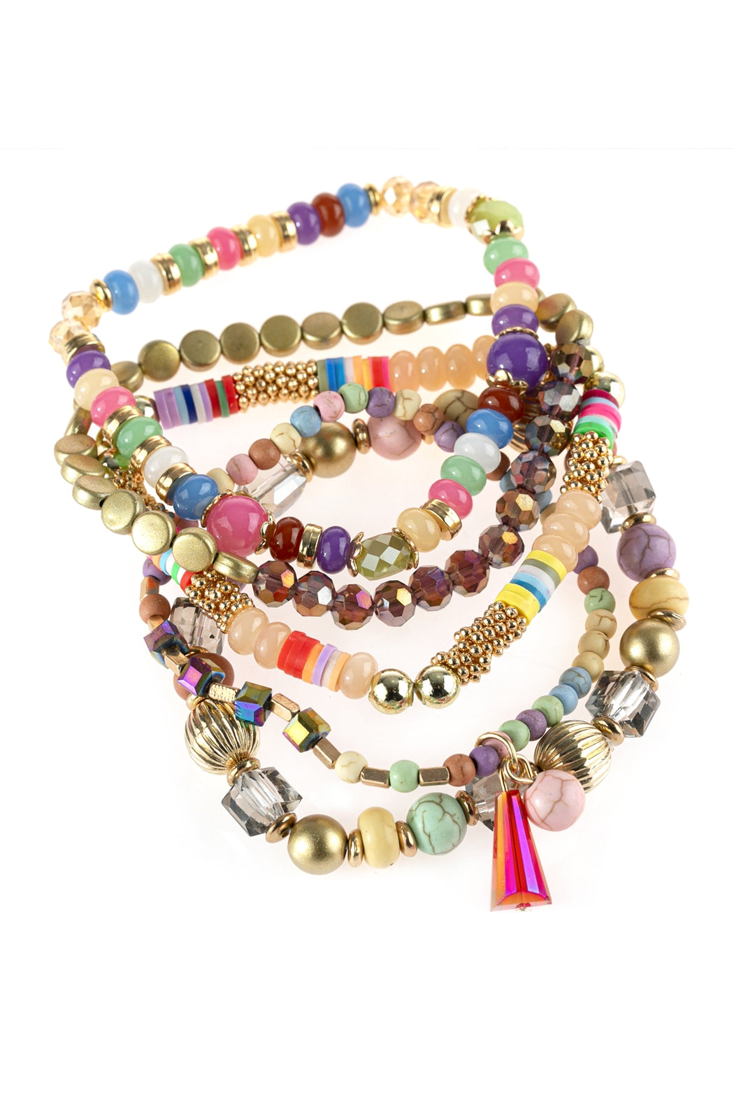 Multibeads Stretch Bracelet
