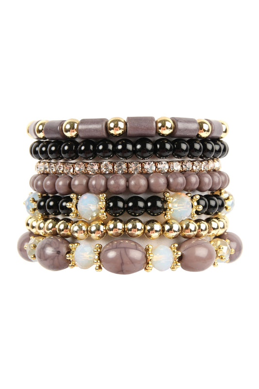 Multibead Stackable Bracelet