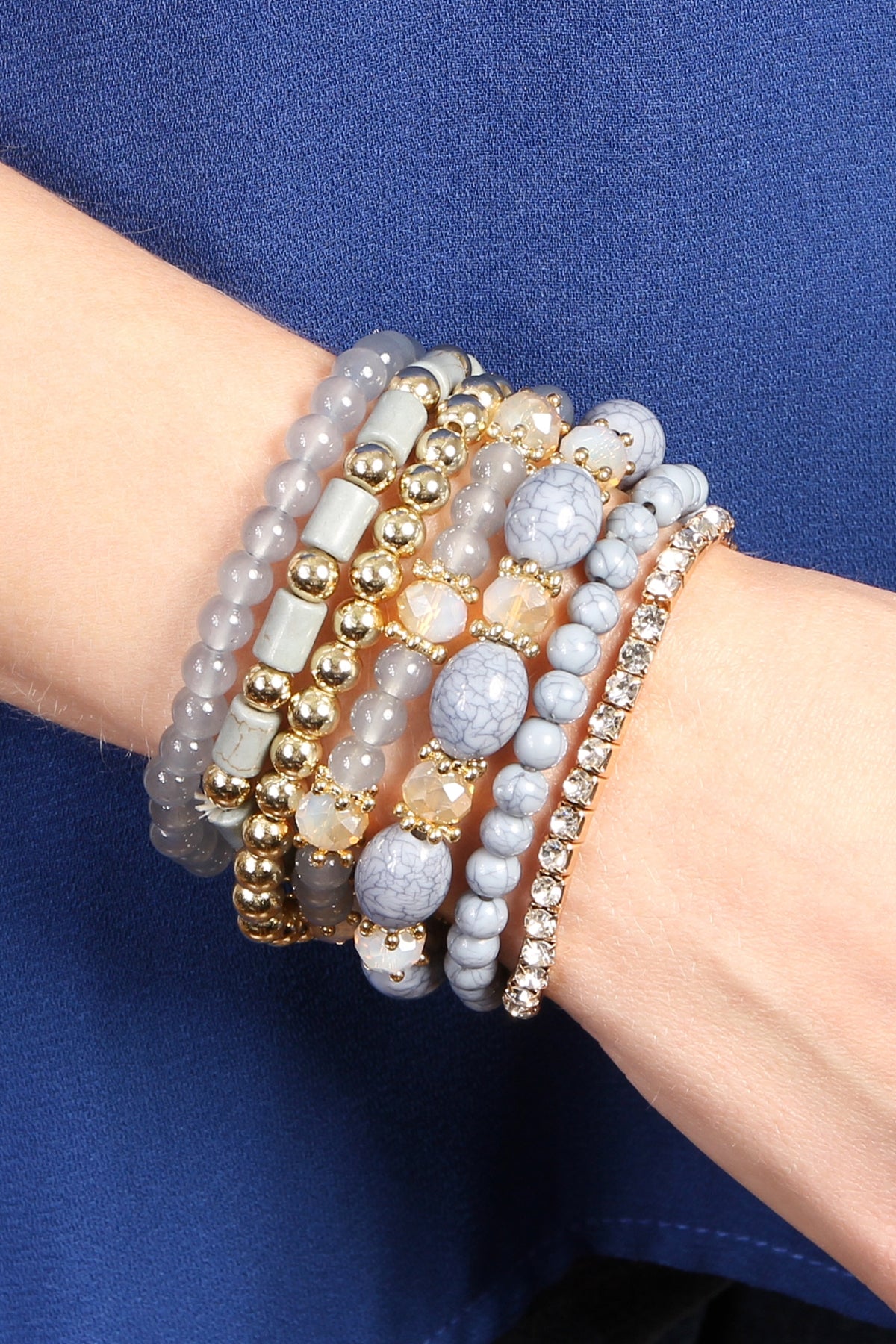 Multibead Stackable Bracelet