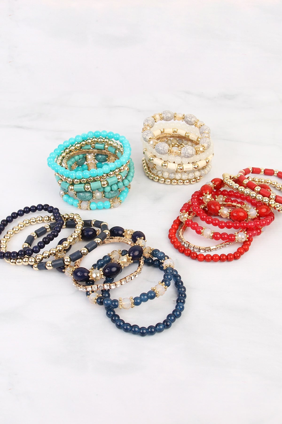 Multibead Stackable Bracelet