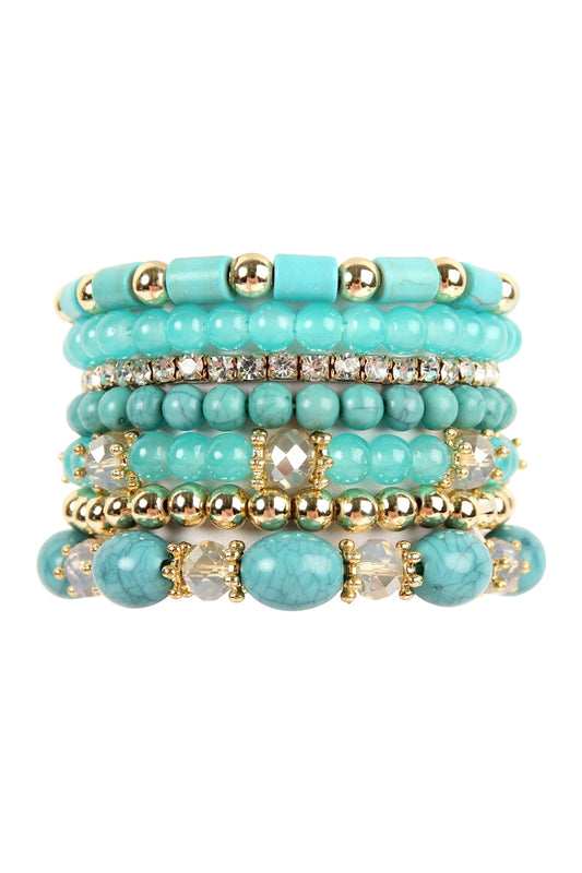 Multibead Stackable Bracelet